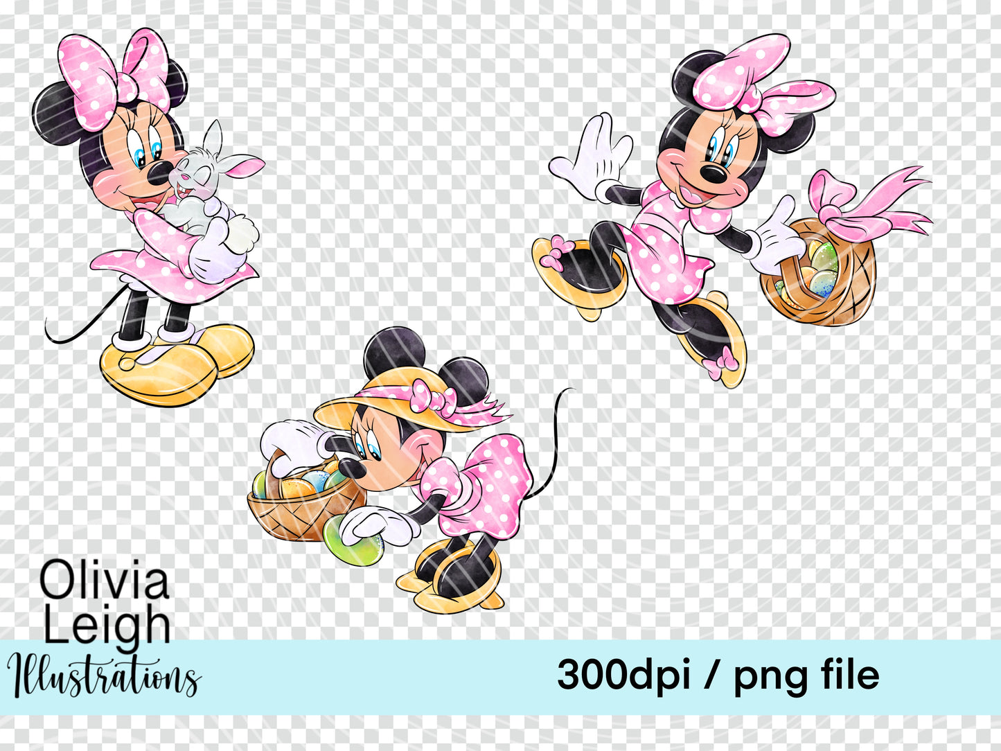 Mouse Friends Easter Set 2