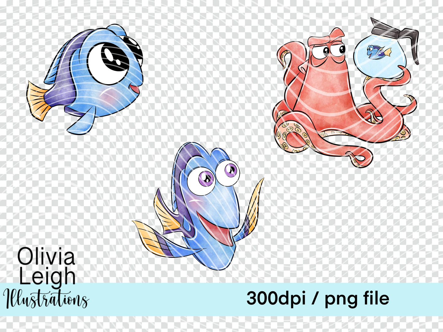 Fish Clipart Set 1