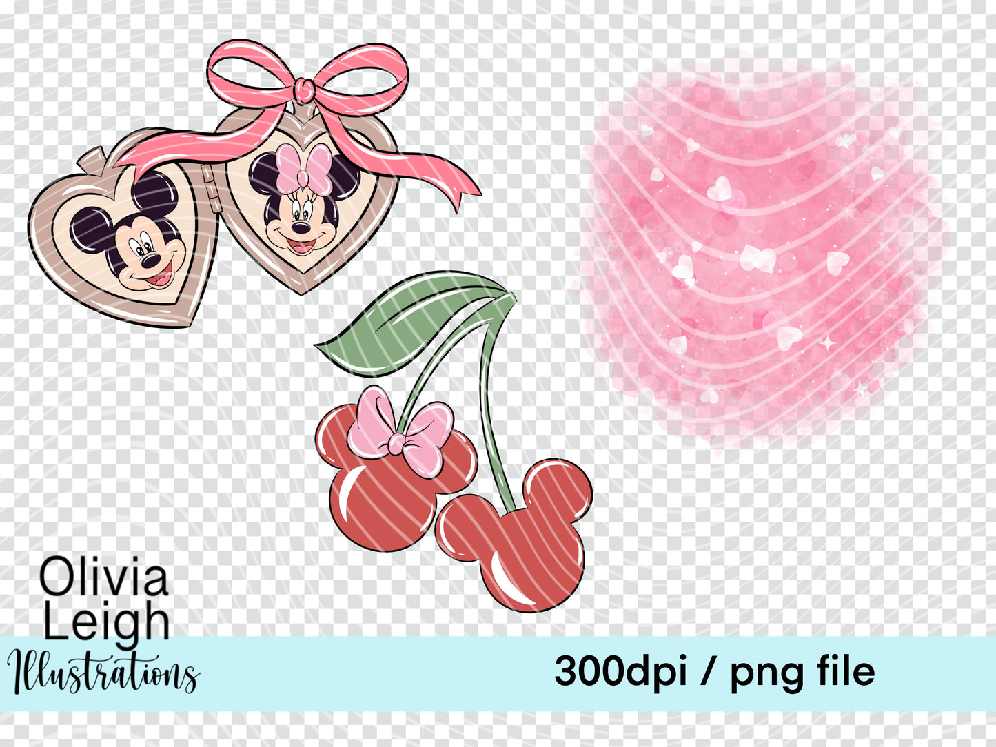Mouse Valentines Set 2