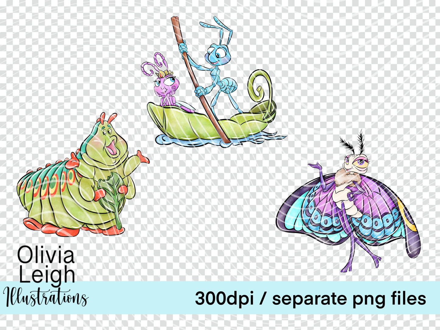Bugs Clipart Set