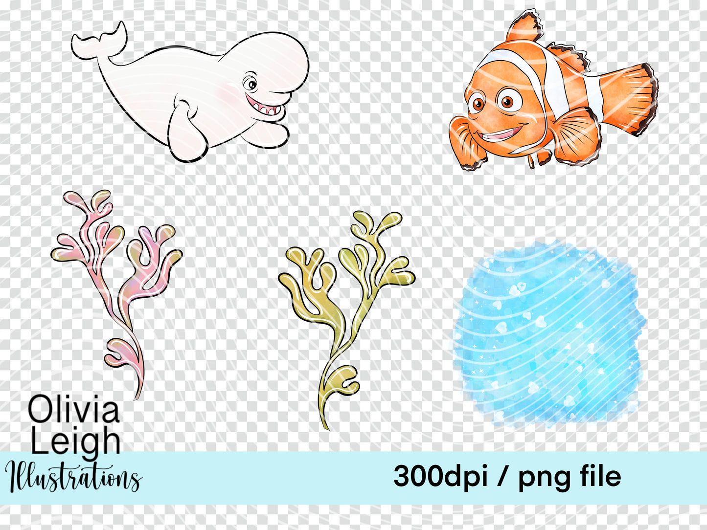 Fish Clipart Set 1