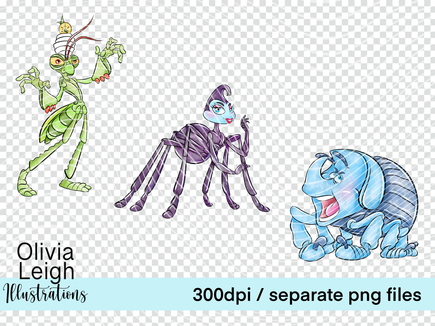 Bugs Clipart Set