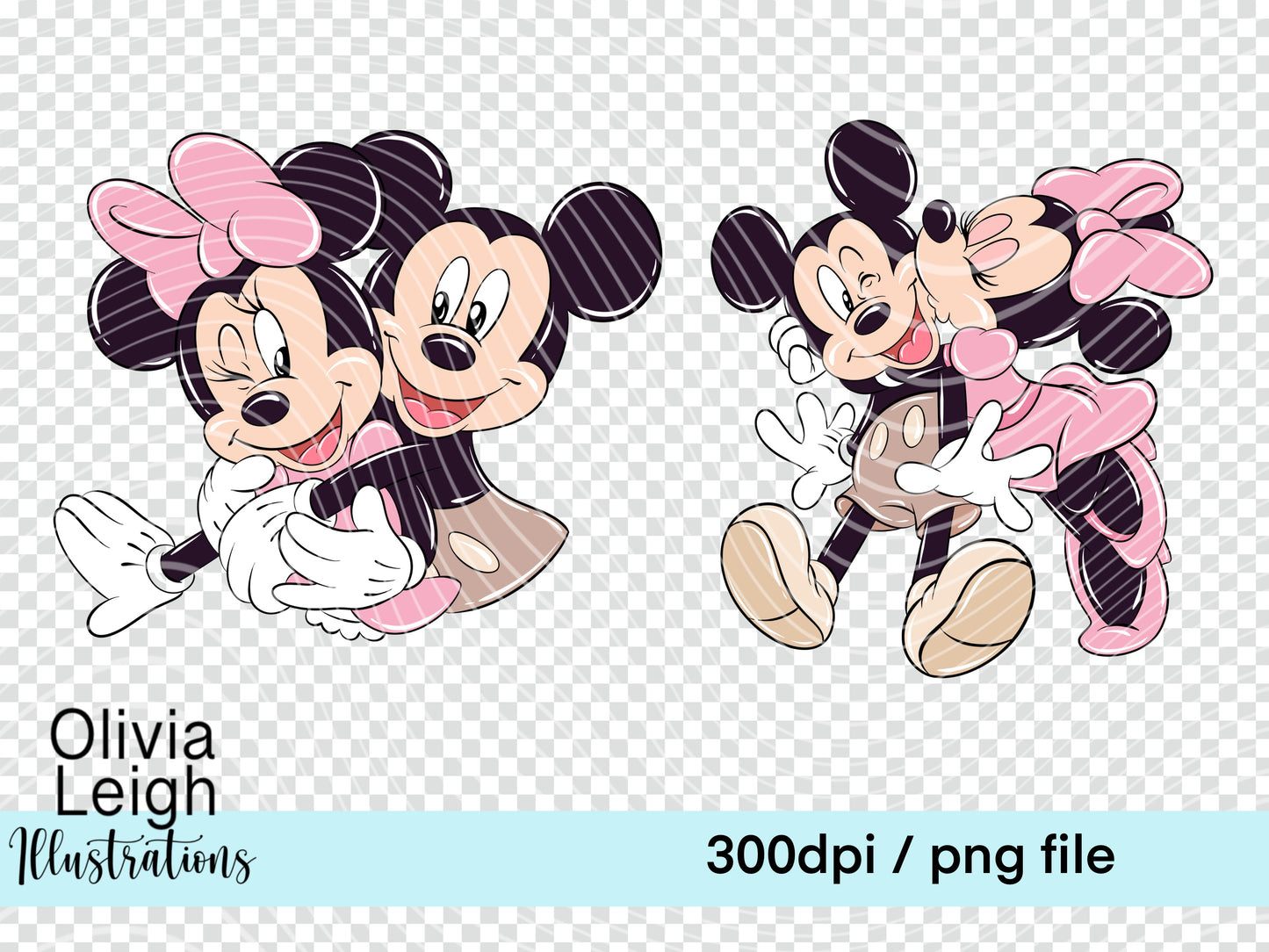 Mouse Valentines Set 2