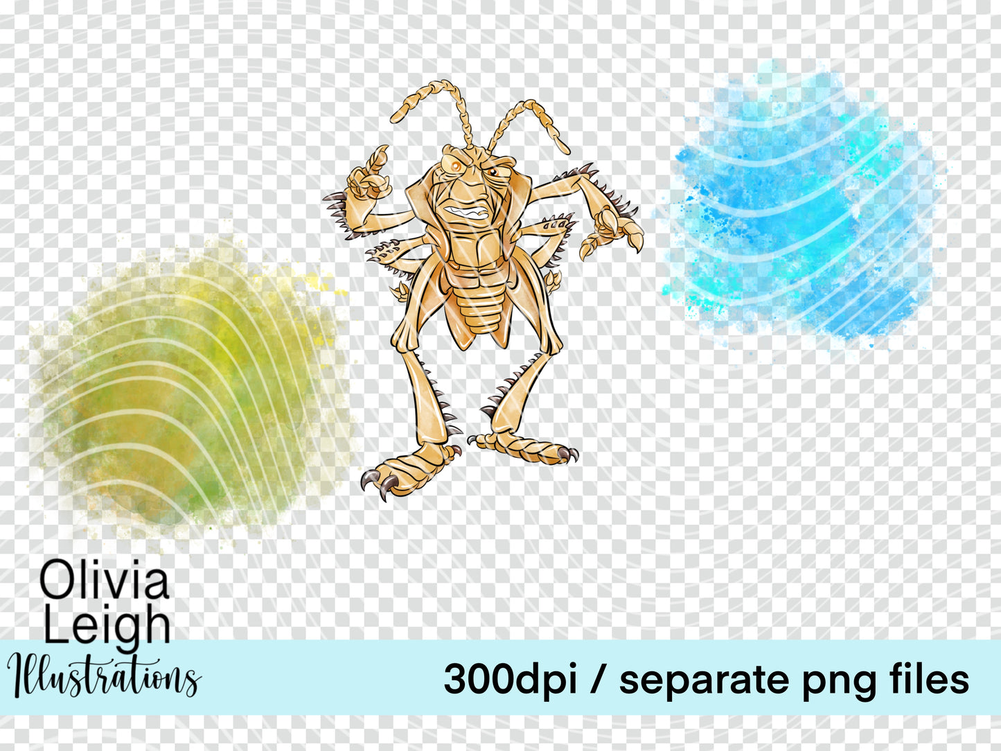 Bugs Clipart Set