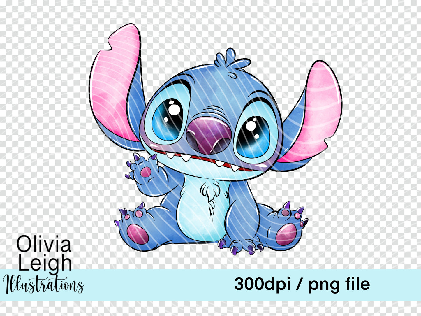 Cute Stitch Clipart