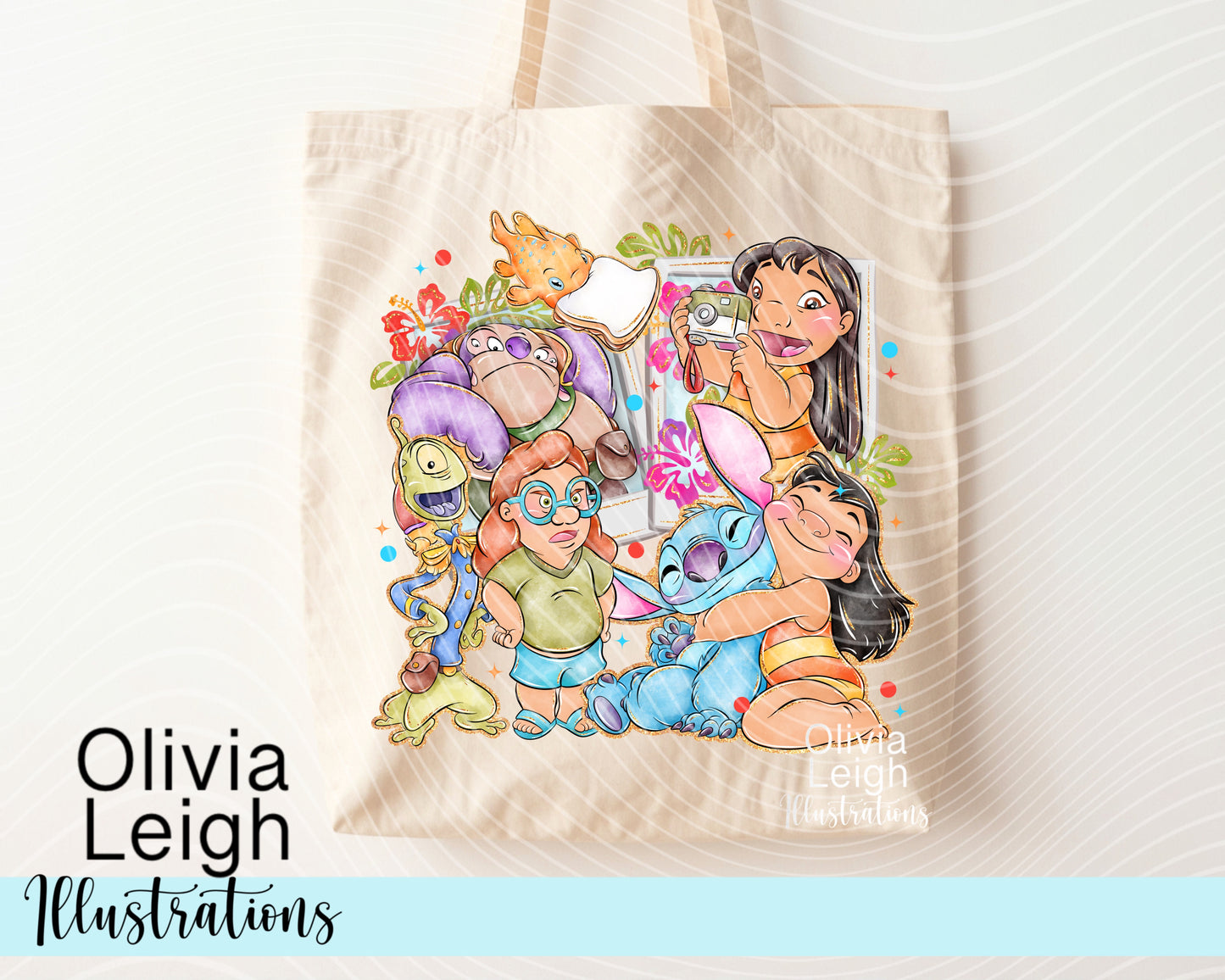 Stitch Cartoon Shirt Design