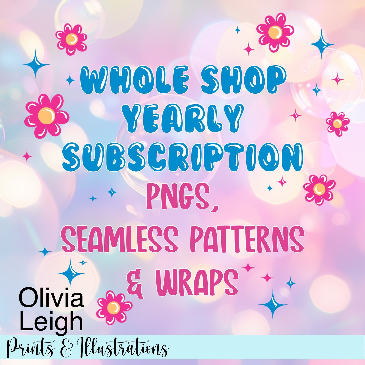 Yearly Drive PNG's, Seamless And Wraps Subscription. Save 15% At Checkout