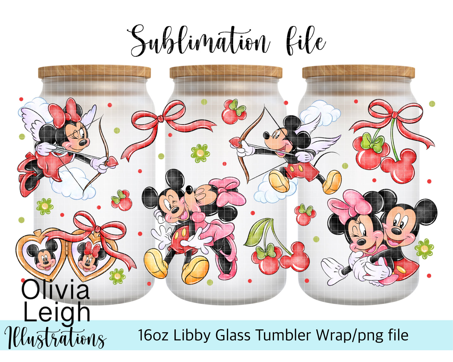 Mouse Valentines Wrap