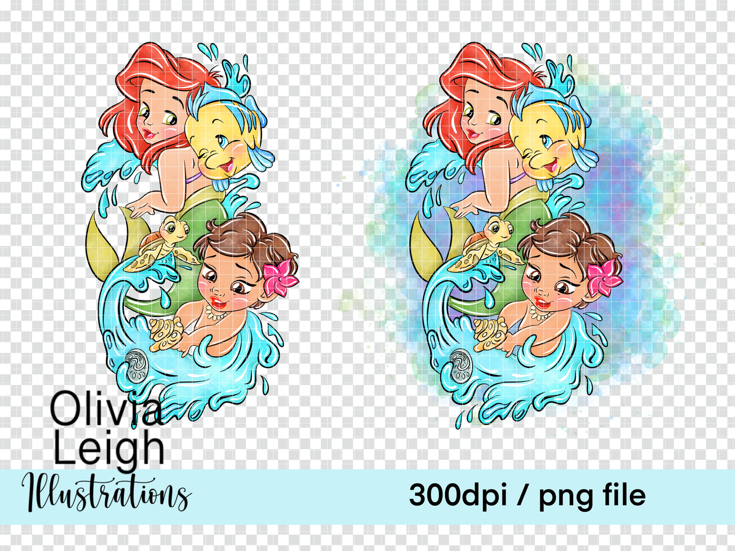 Baby Princesses Water