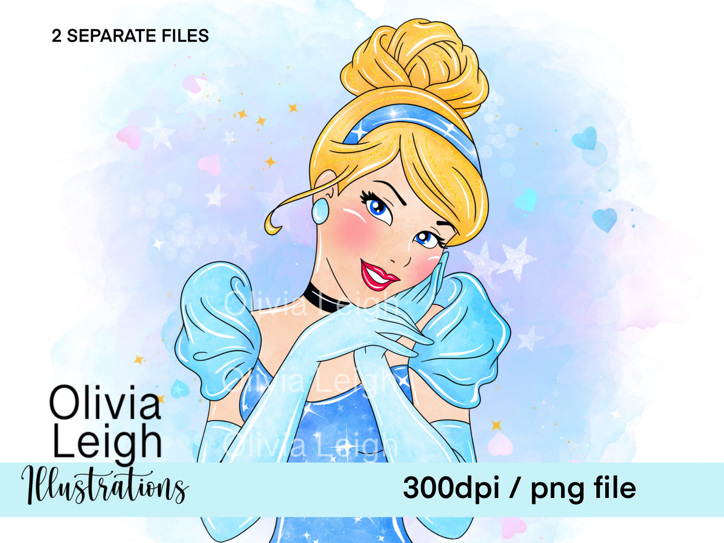 Princess C Blue Set