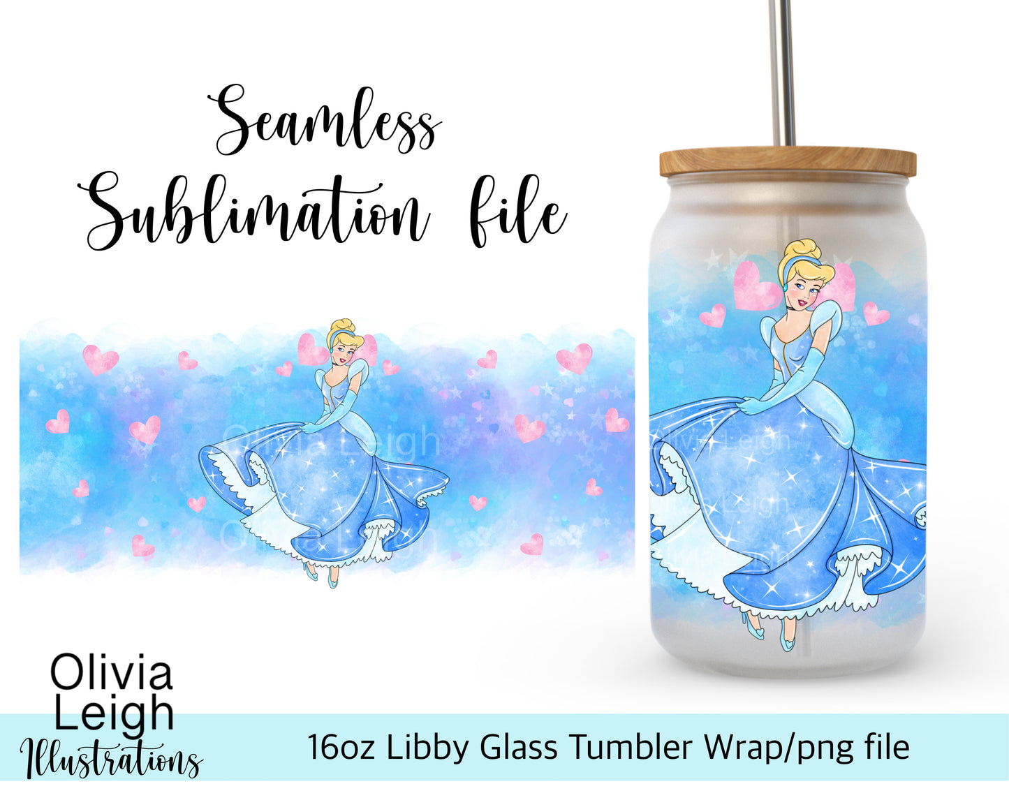 Princess C Blue Wrap