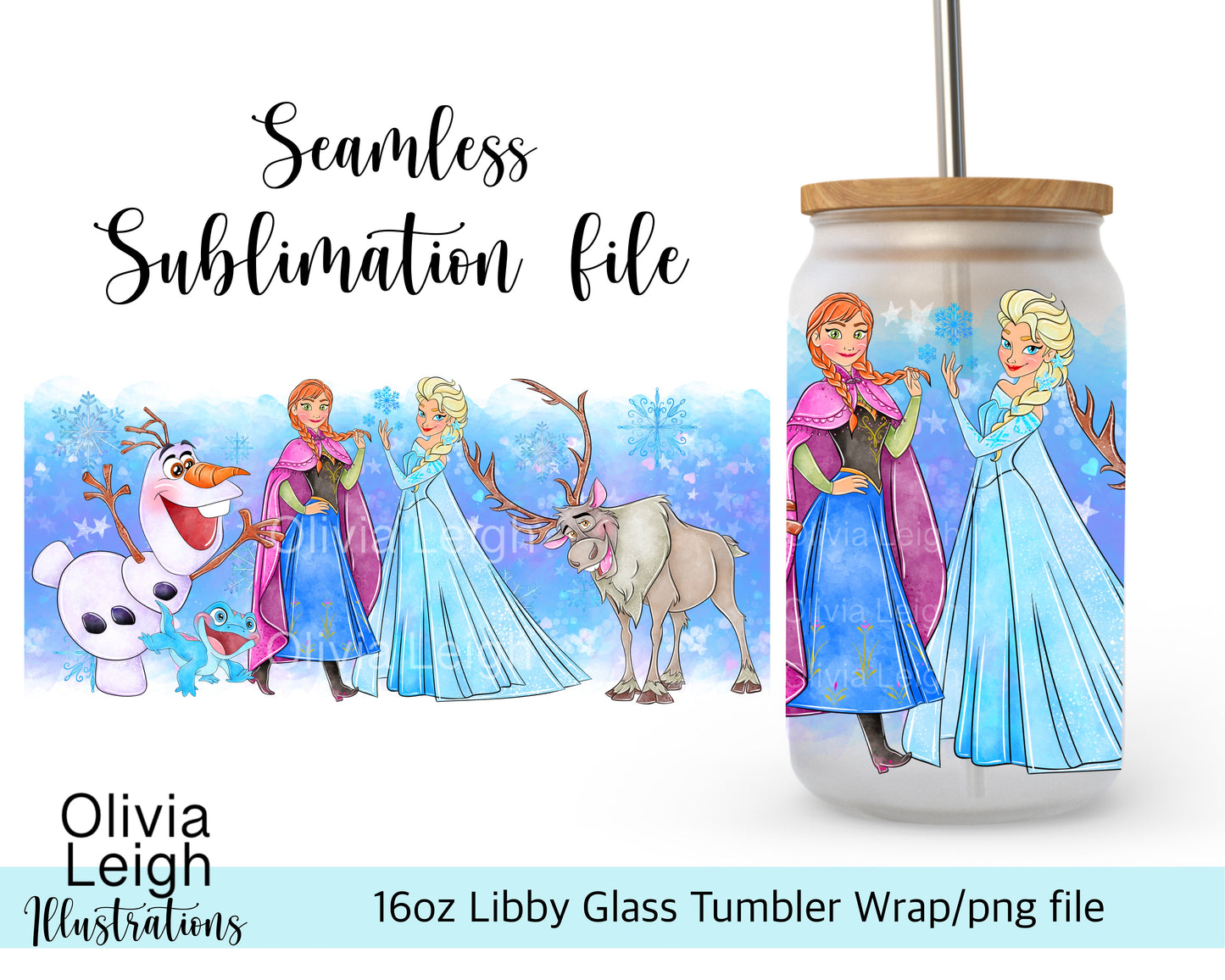 Frozen Princess Wrap