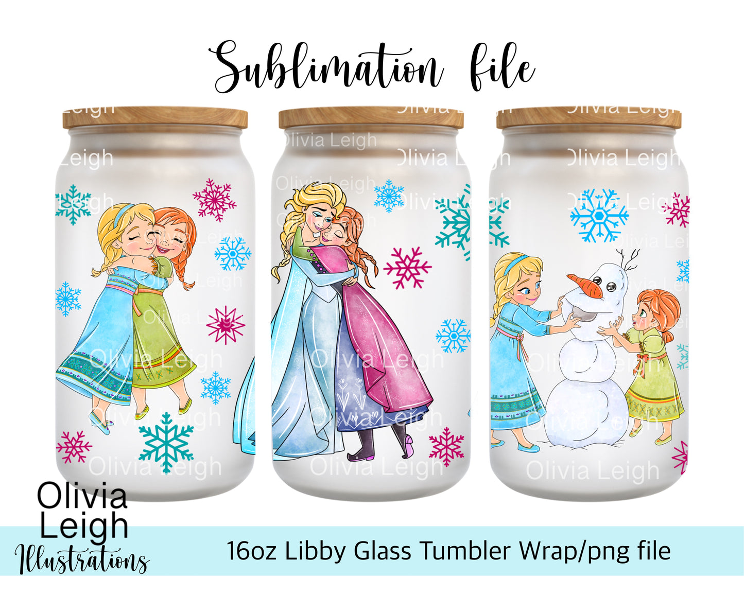 Frozen Princess Wrap
