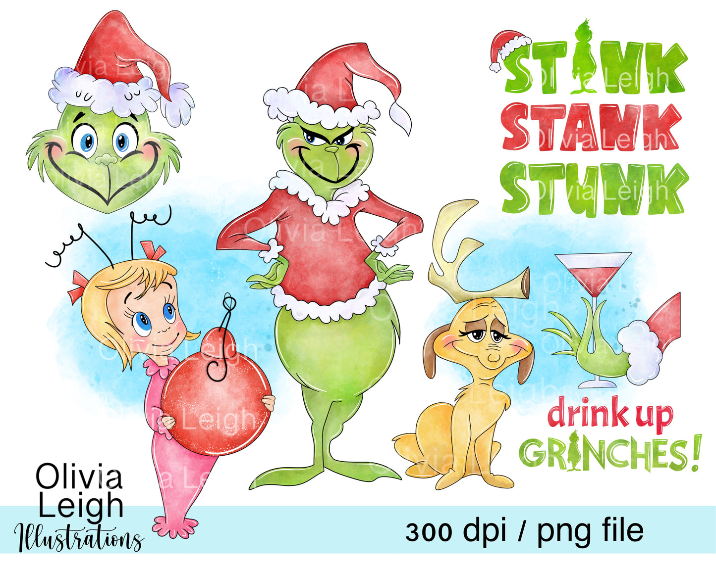 Christmas Grumpy Green Guy