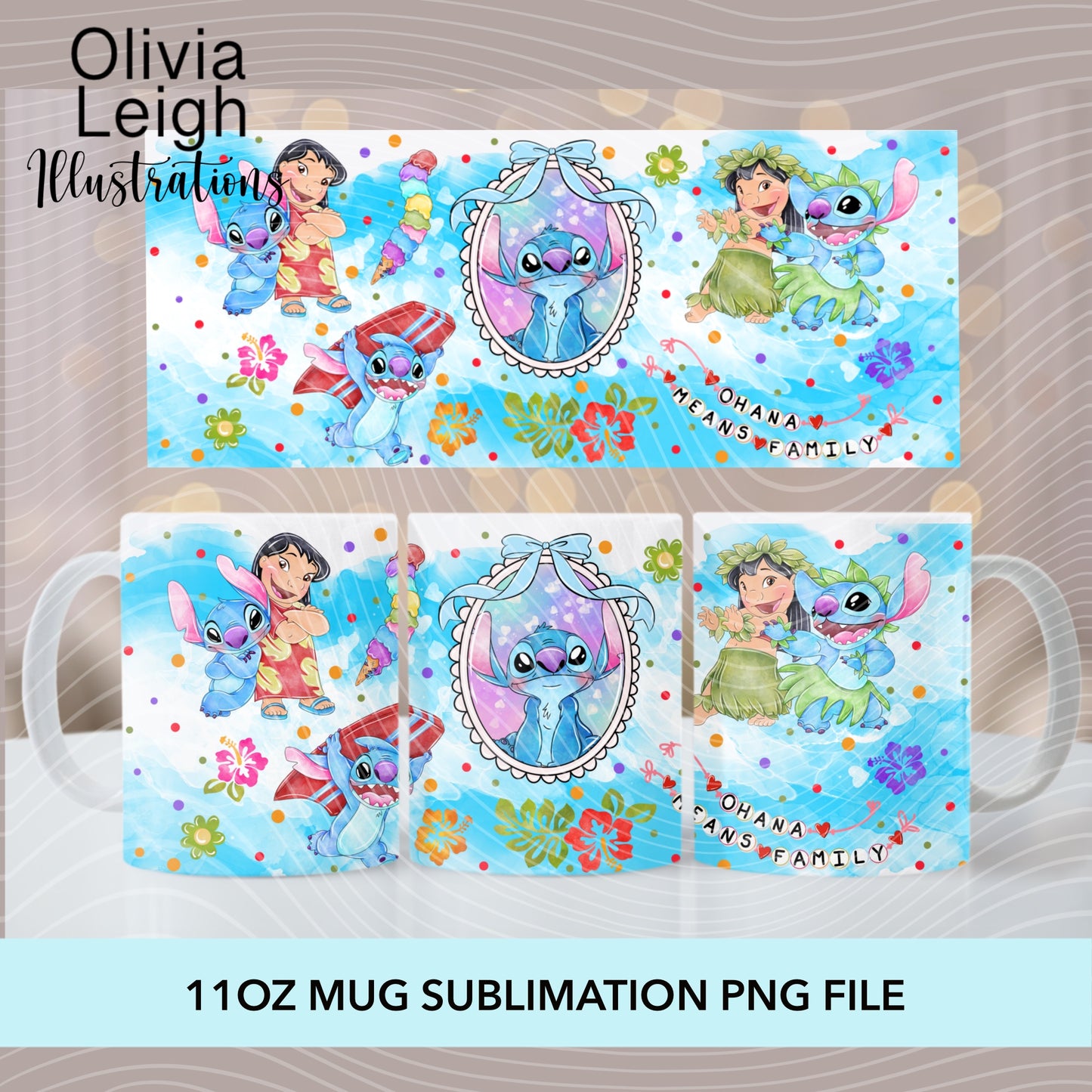 Stitch Mug Wrap
