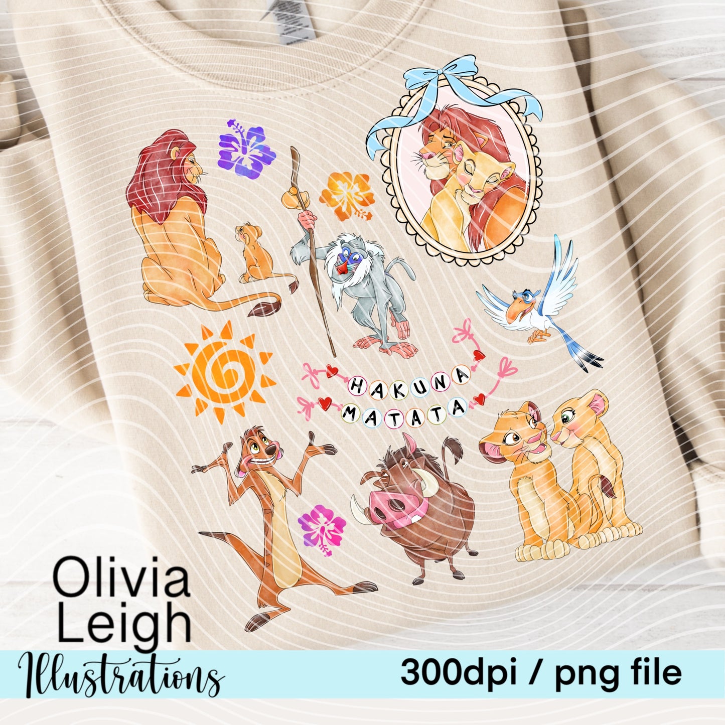 Lion Frame Shirt Design