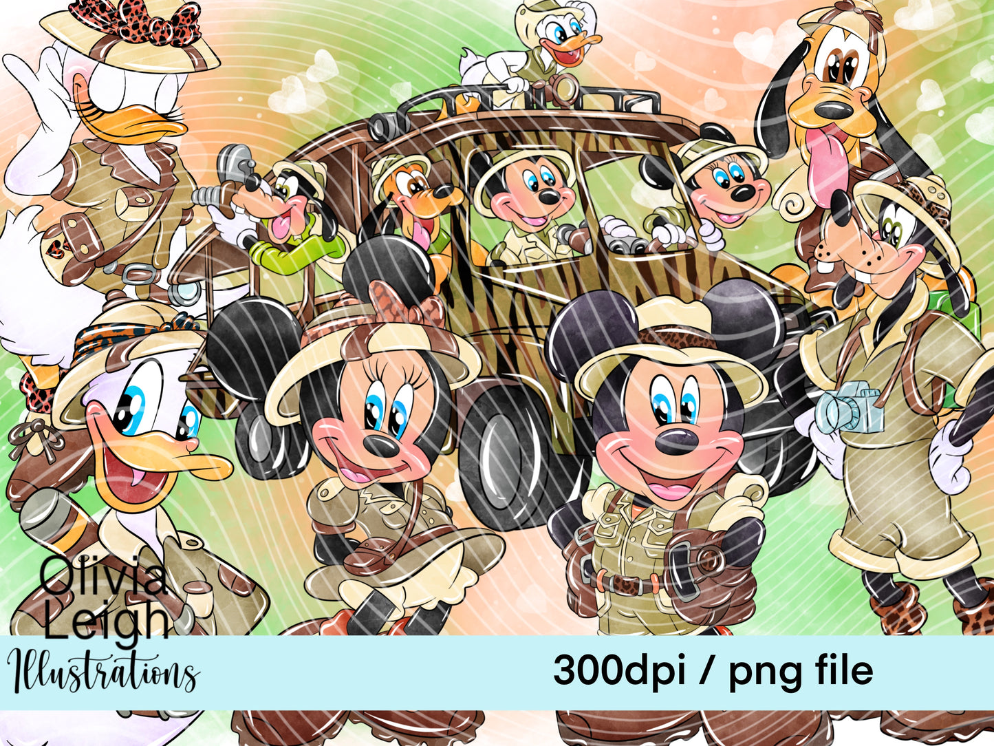 Mouse Safari Set