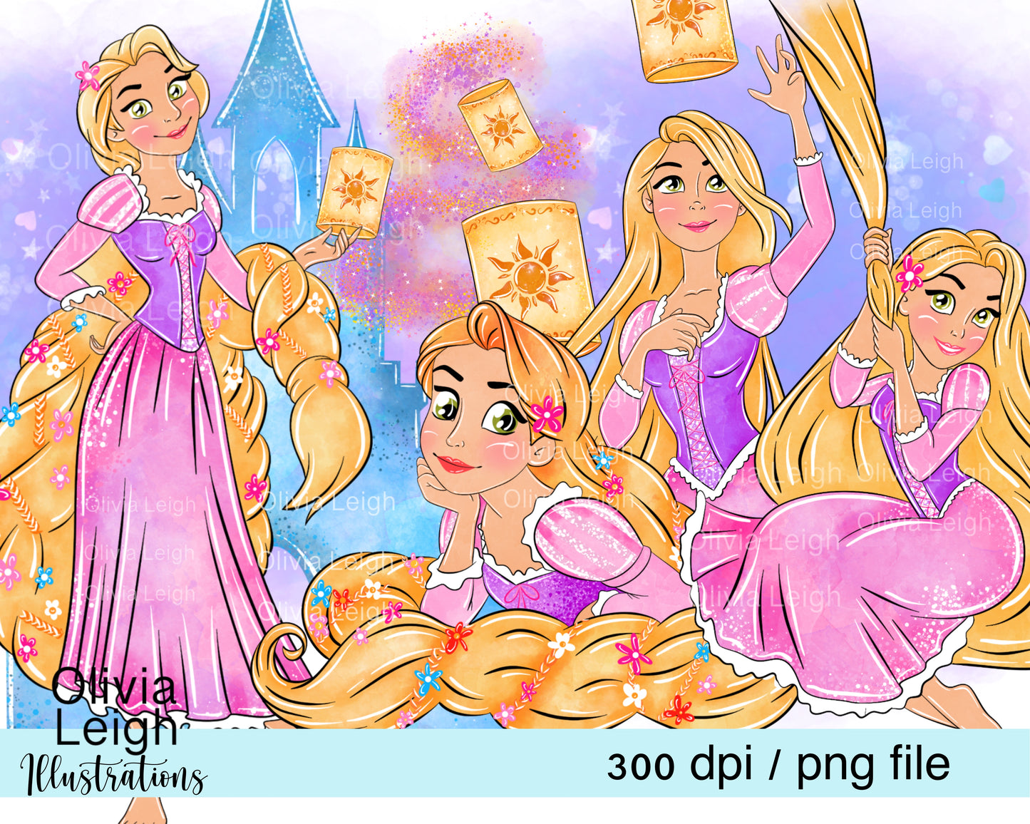 Princess R Tangled Set