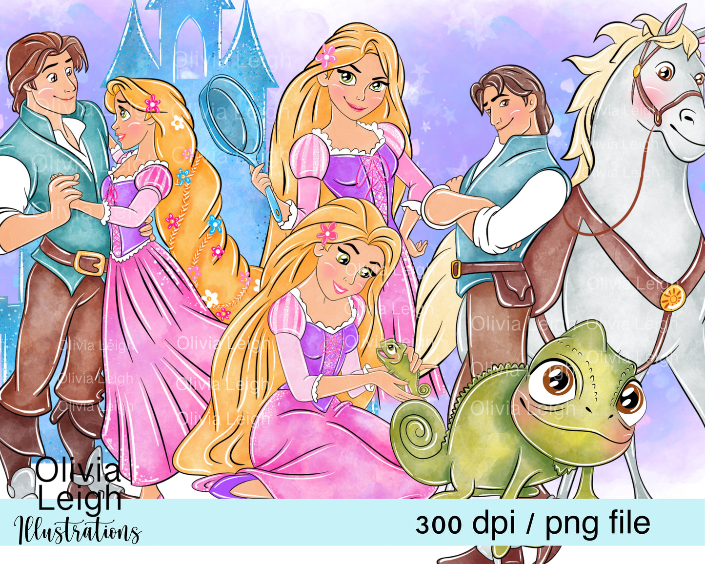 Princess R Tangled Set