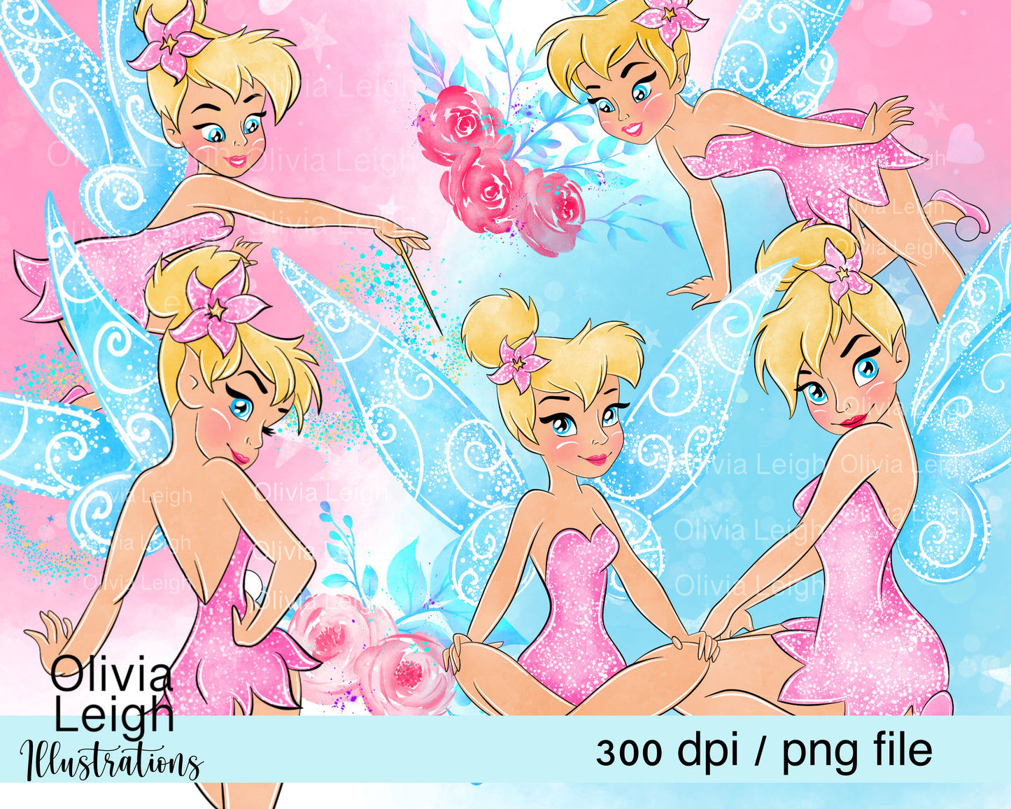 Fairy Princess Tinks Set 3