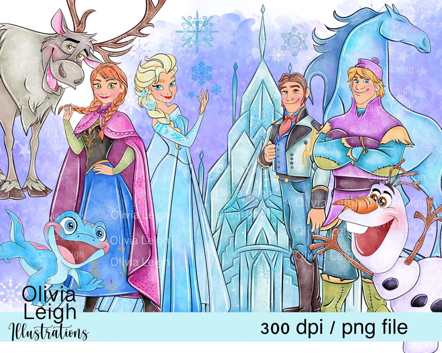 Frozen Princess Set