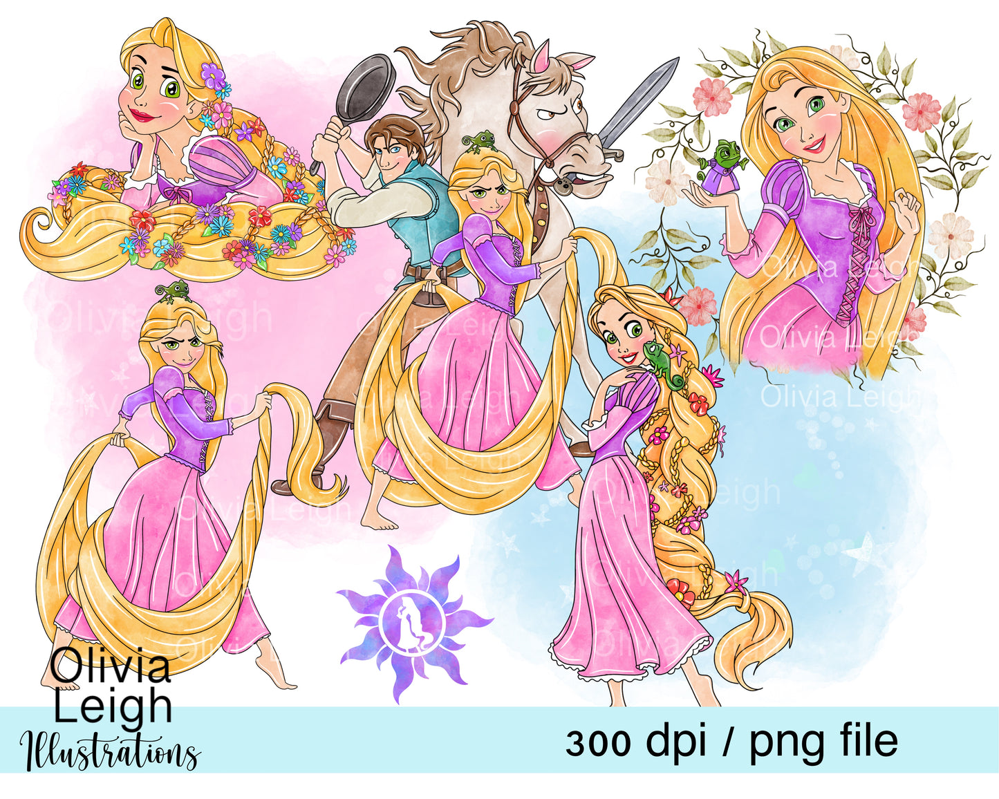 Princess R Tangled Set