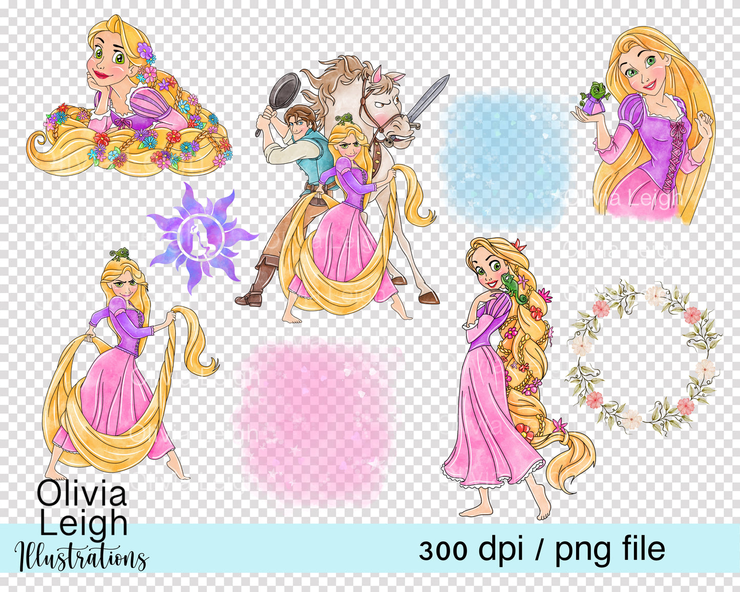 Princess R Tangled Set