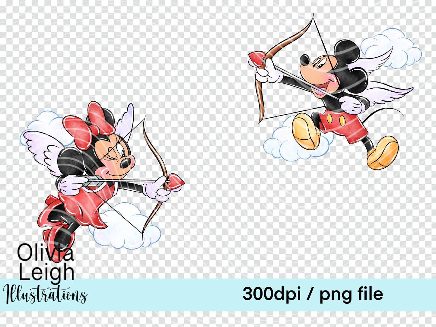 Mouse Valentines Set 3