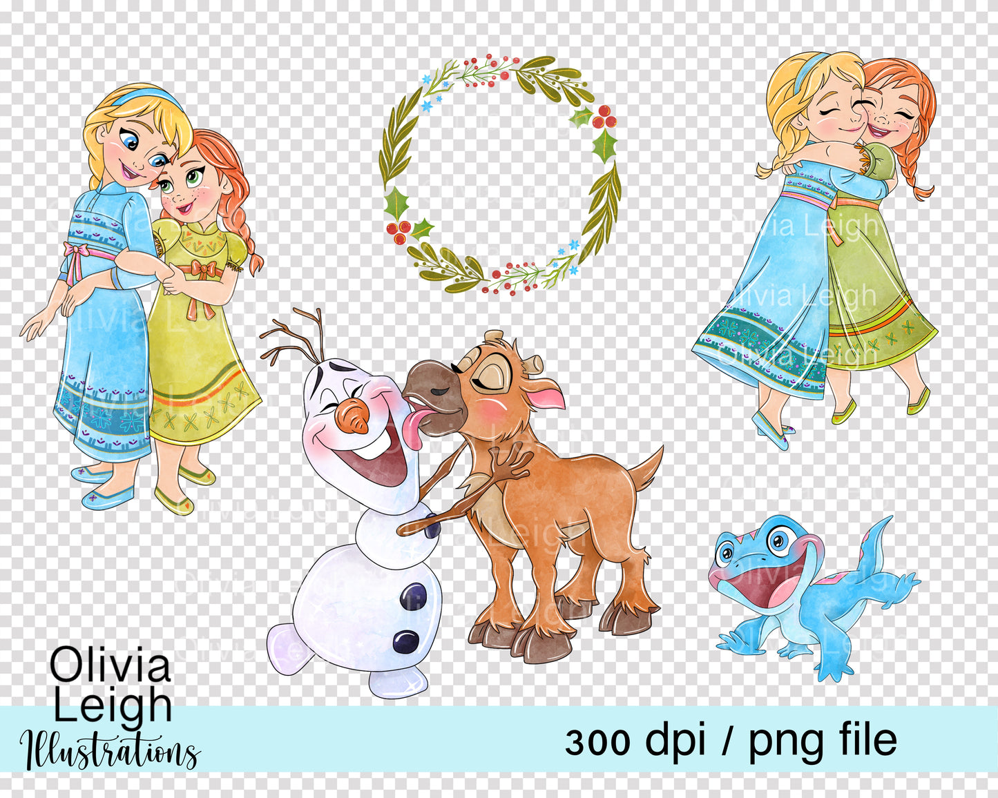 Frozen Princess Set