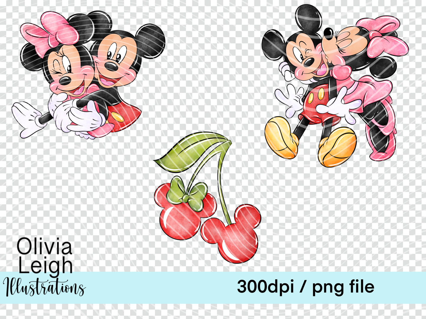 Mouse Valentines Set 3