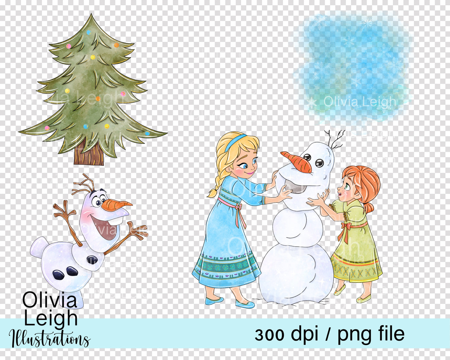 Frozen Princess Set