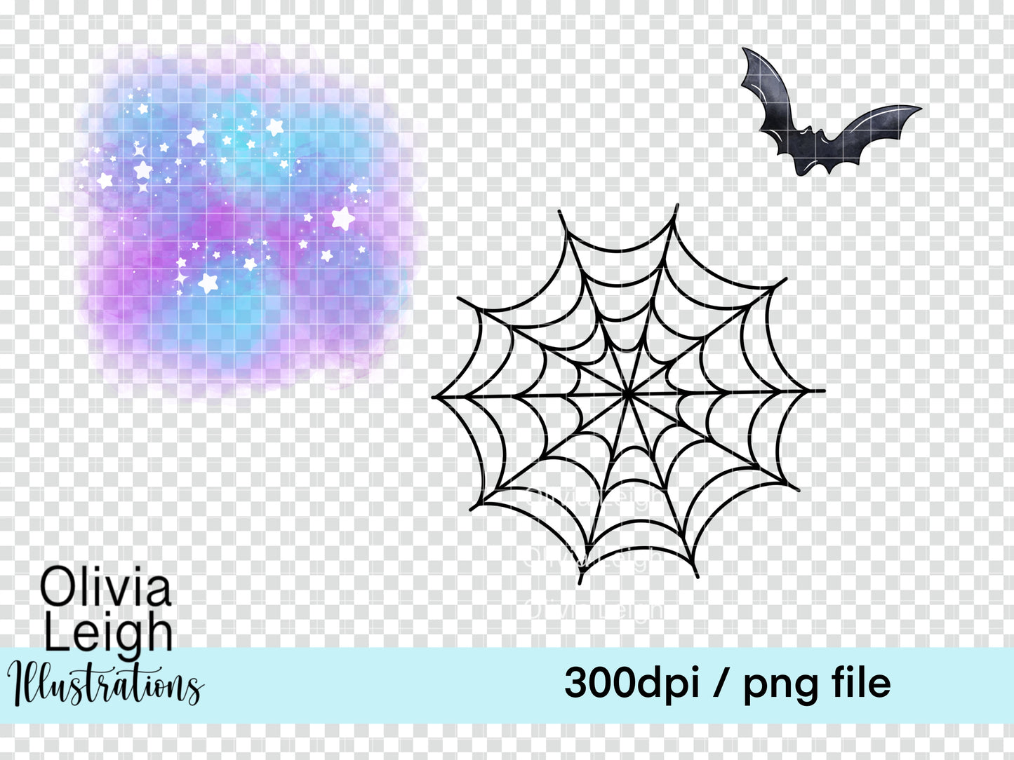 Halloween Mouse Mansion Clipart
