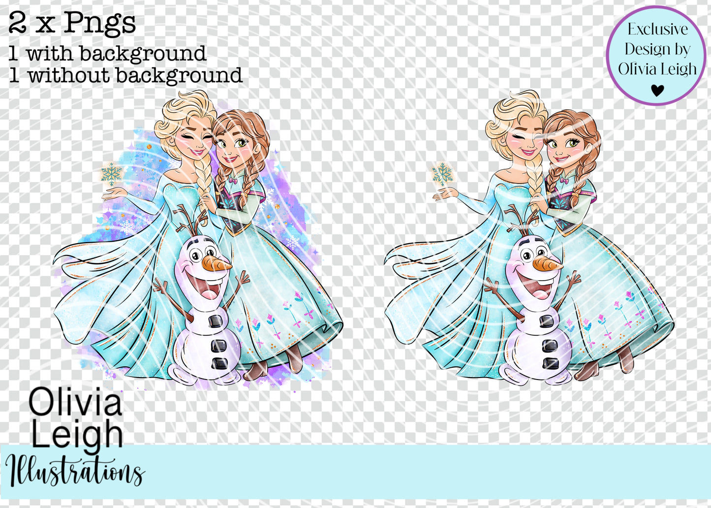 Frozen Princess Cartoon Shirt Design