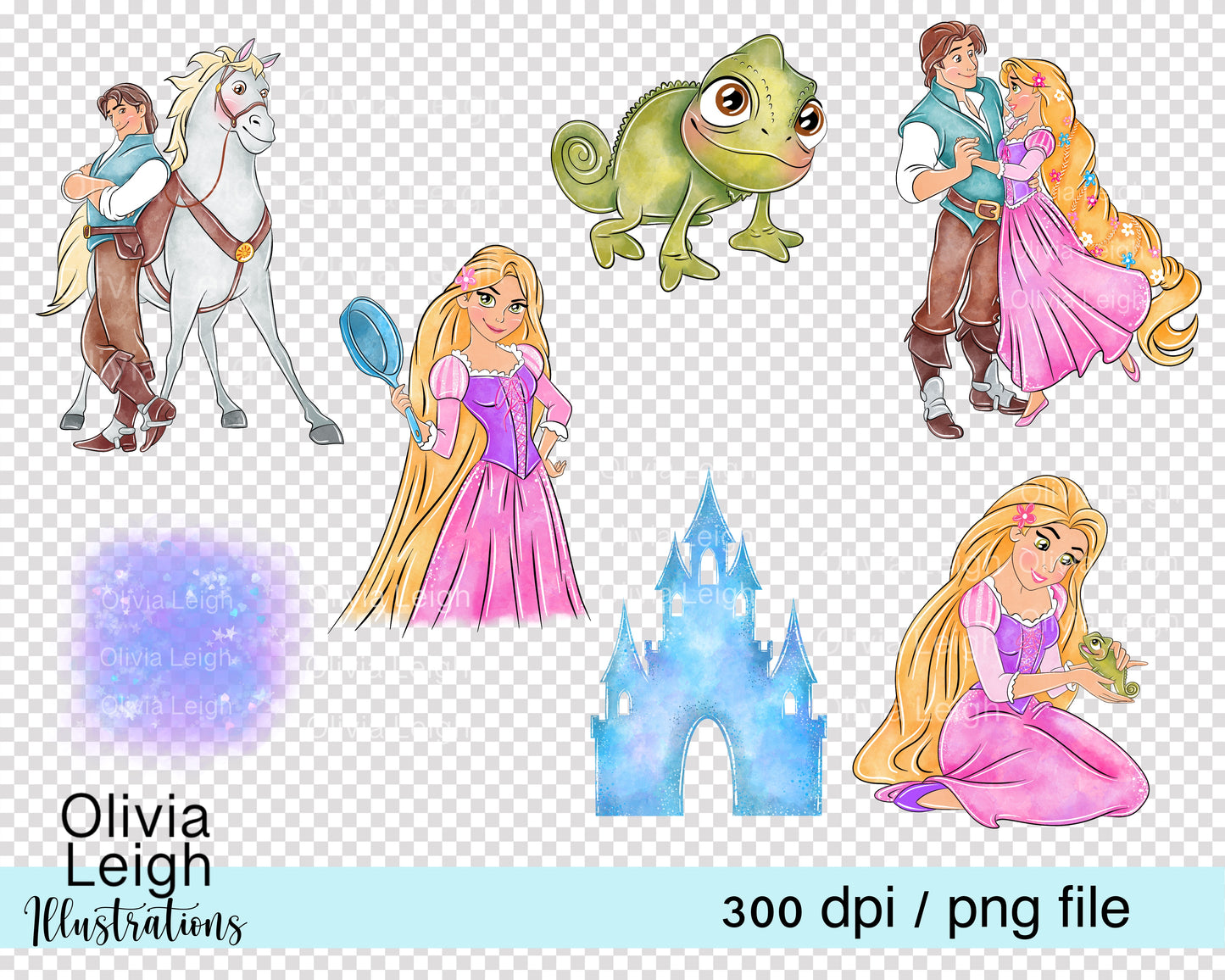 Princess R Tangled Set