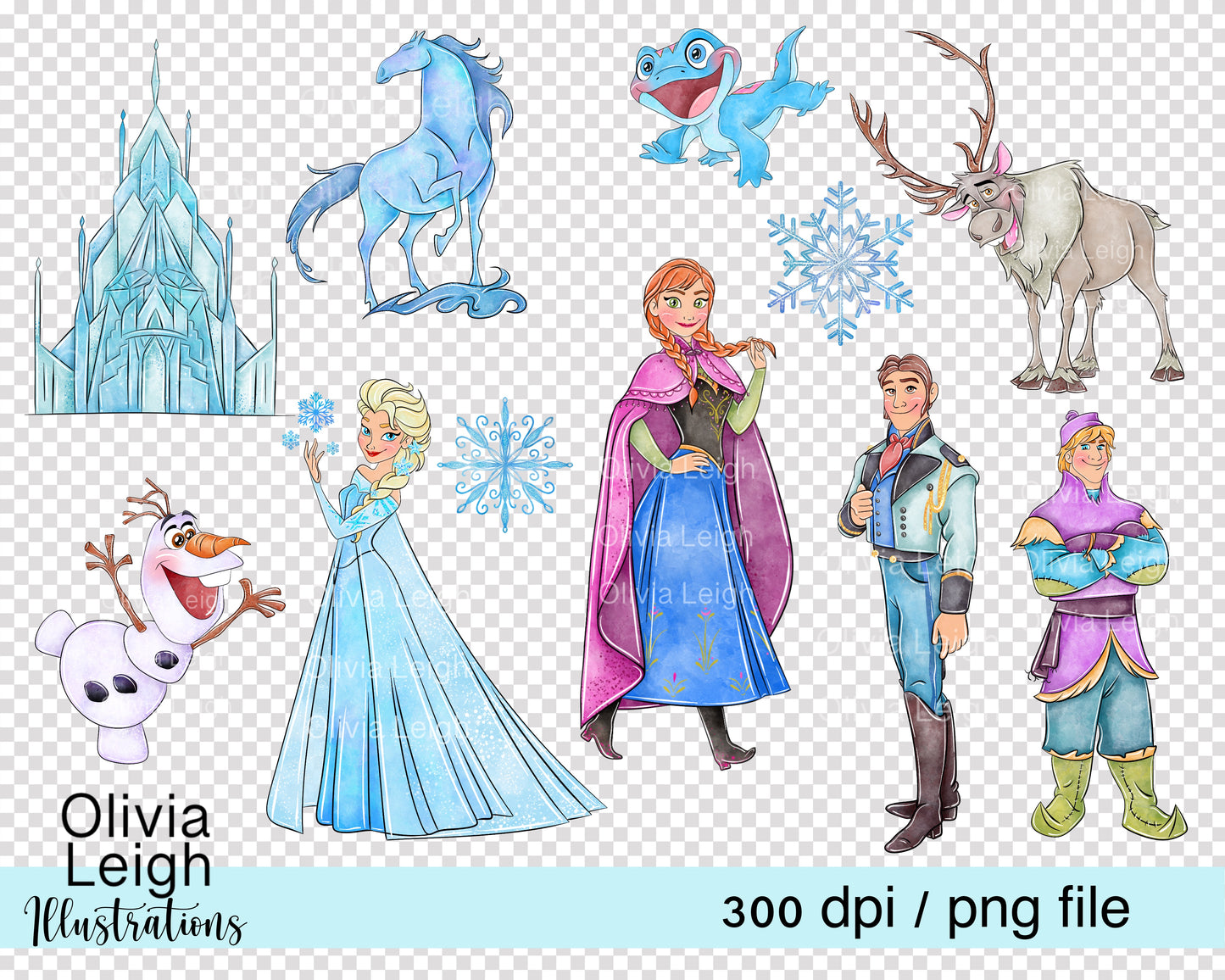 Frozen Princess Set