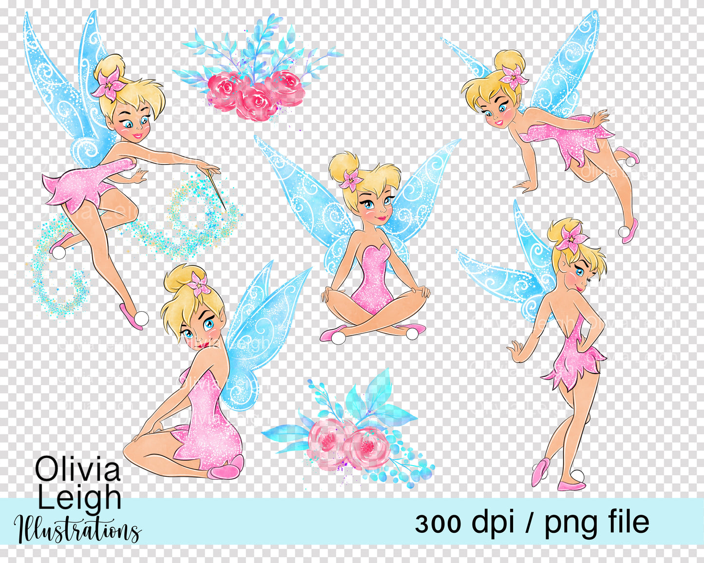 Fairy Princess Tinks Set 3