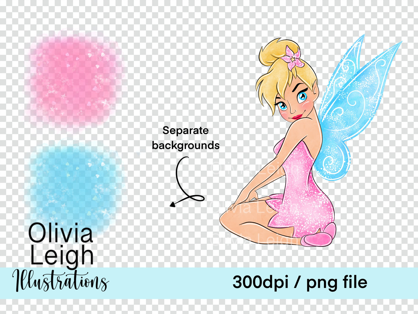 Fairy Princess Tinks Set 3