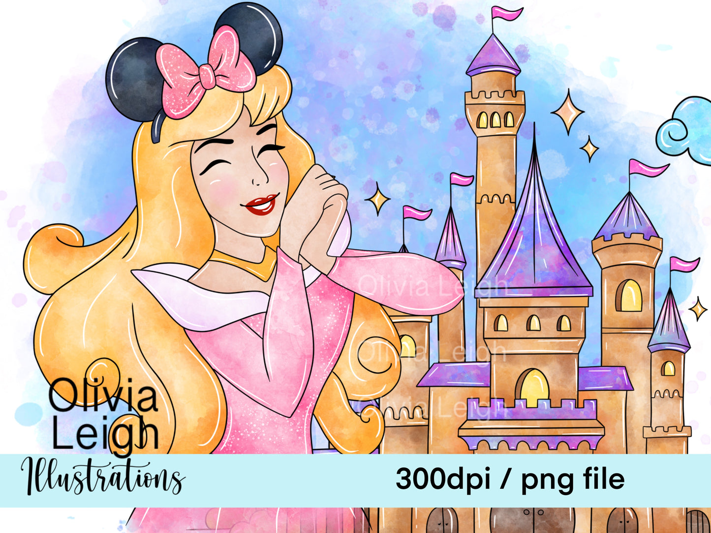 Princess Mouse Head (Older) Set