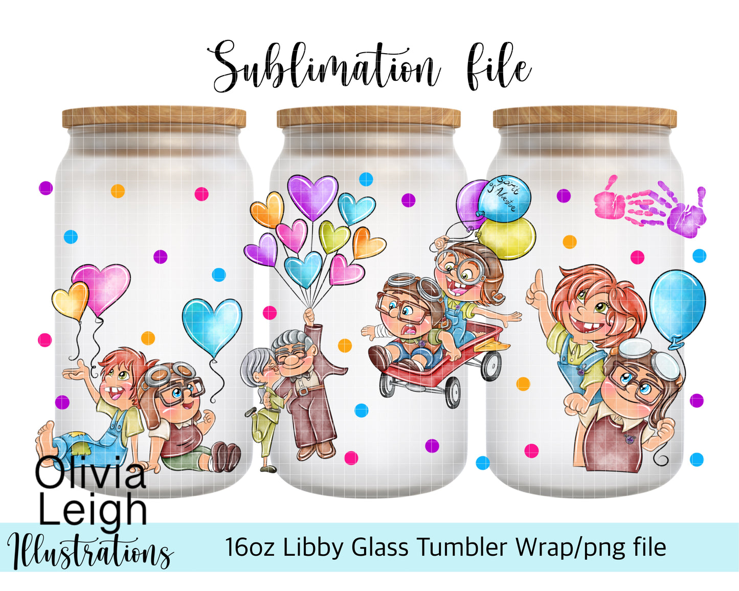Up Balloon House Wrap