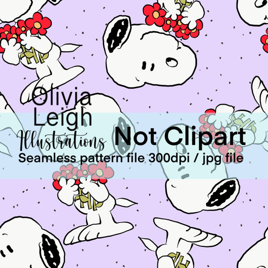 Peanuts Seamless Pattern