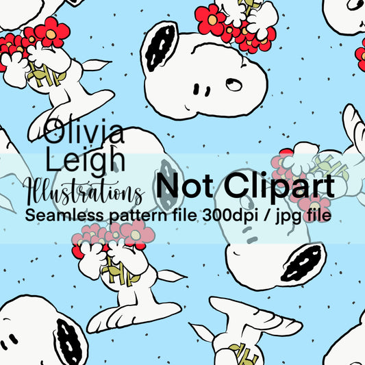 Peanuts Seamless Pattern