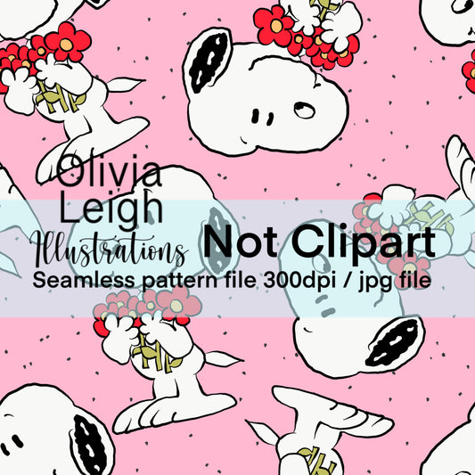 Peanuts Seamless Pattern