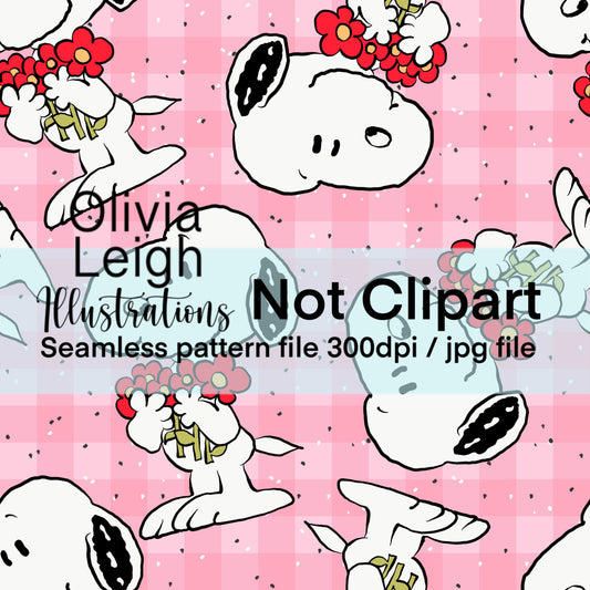 Peanuts Seamless Pattern