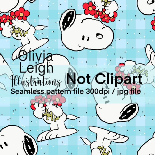 Peanuts Seamless Pattern