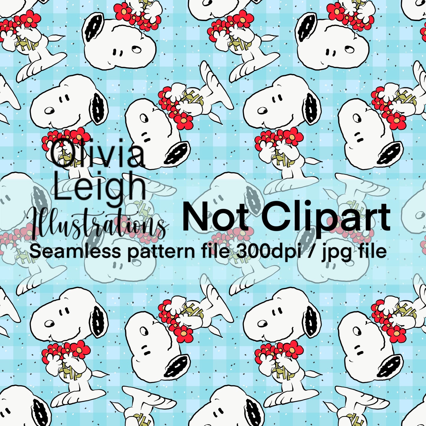 Peanuts Seamless Pattern