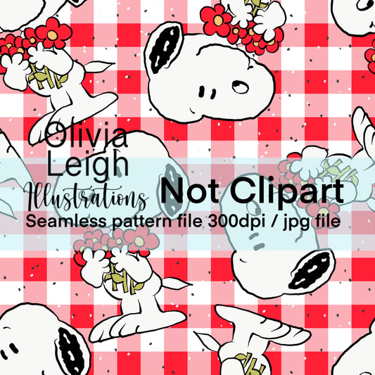 Peanuts Seamless Pattern