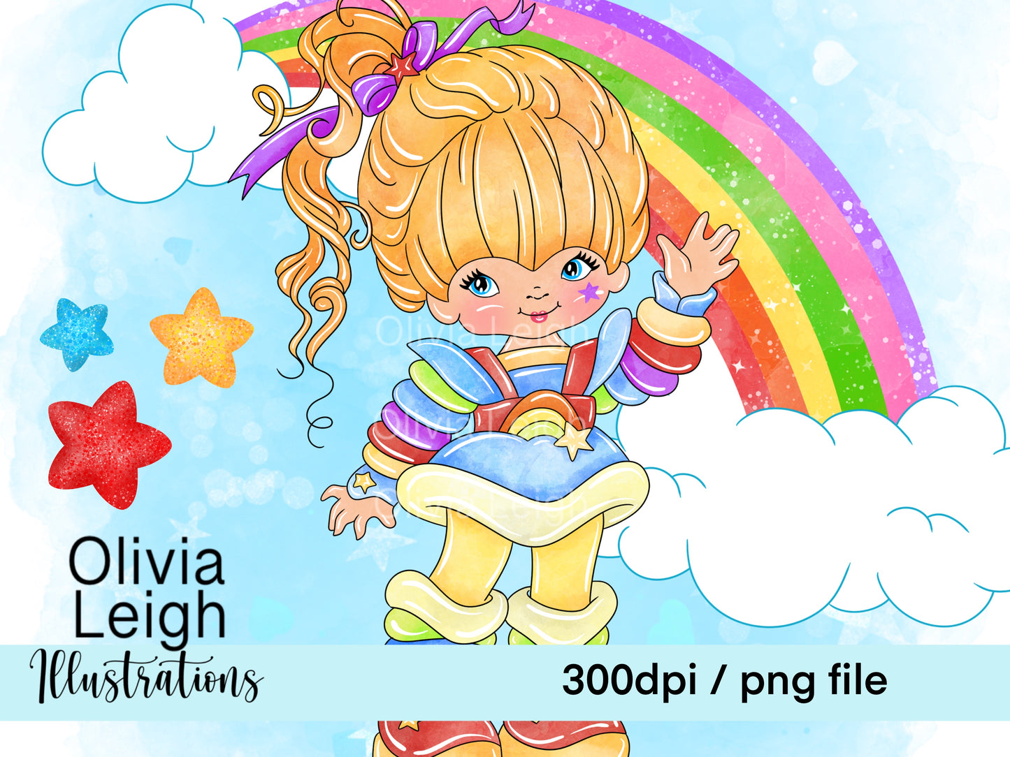 Rainbow Girl Set