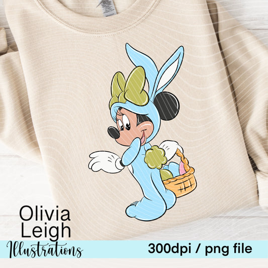 Mouse Friends Easter Clipart