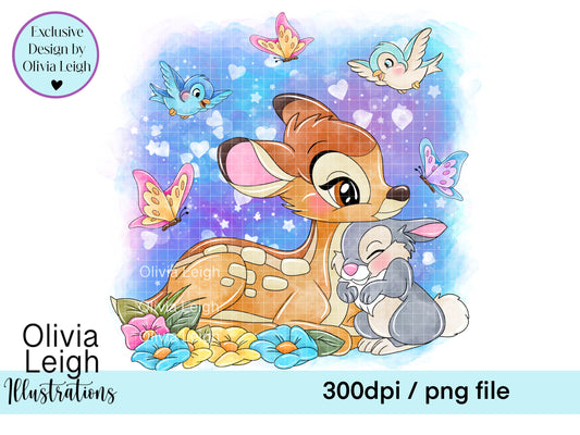 Forest Friends Clipart
