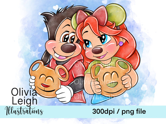 Mouse Max Friends Clipart